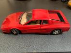 Ferrari Testarossa, Bburago 1:18, openslaande deuren/kleppen, Hobby en Vrije tijd, Modelauto's | 1:18, Ophalen of Verzenden, Zo goed als nieuw