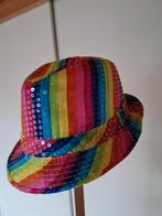 Regenboog Hoedje - Feestelijk & Uniek!, Ophalen of Verzenden, Zo goed als nieuw, One size fits all, Hoed