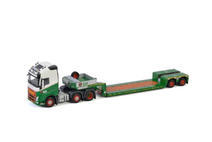 KONINKLIJKE SAAN; VOLVO FH4 GLOBETROTTER XL 6X2 TWINSTEER, Hobby en Vrije tijd, Modelauto's | 1:50, Nieuw, Bus of Vrachtwagen