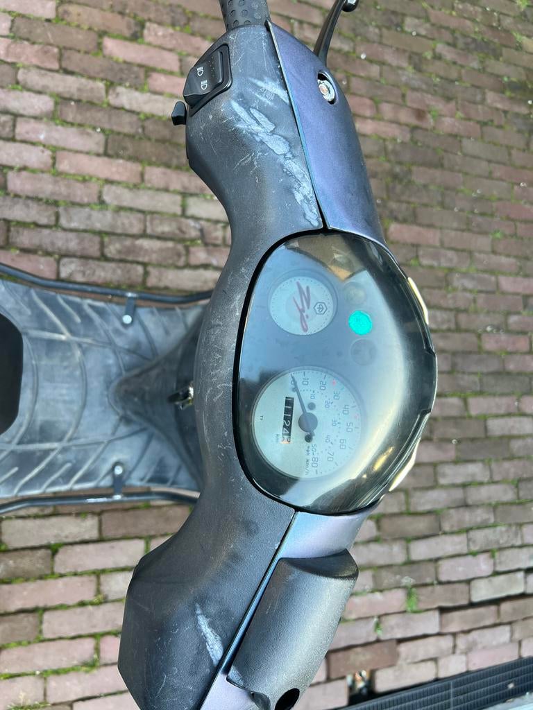 Zip 4t blauwe plaat - 60 km/u met knop, Ophalen, Gebruikt, Overige typen, Piaggio