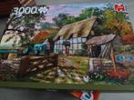 Jumbo Puzzel 3000 stukjes - Boerderij, Ophalen of Verzenden, Meer dan 1500 stukjes, Zo goed als nieuw, Legpuzzel