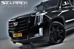 Cadillac Escalade 6.2 V8 426pk Premium 7-Pers Schuifdak/Trek, Auto's, Cadillac, Automaat, Lichtsensor, Zwart, Bedrijf