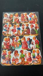 Vintage poesie plaatjes mer glittertjes, Ophalen of Verzenden