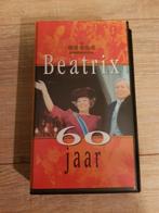 VHS Documantaire Beatrix 60 jaar, Alle leeftijden, Ophalen of Verzenden, Zo goed als nieuw, Documentaire
