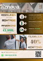 Kozijnen, Doe-het-zelf en Verbouw, Kozijnen en Schuifpuien, Raamkozijn, Nieuw, Hout, Ophalen