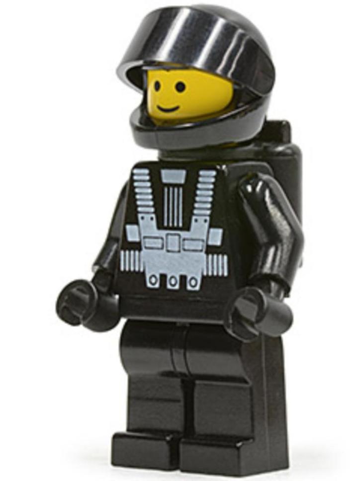 LEGO Minifig Poppetje Space Blacktron I sp001, Kinderen en Baby's, Speelgoed | Duplo en Lego, Zo goed als nieuw, Lego, Ophalen of Verzenden