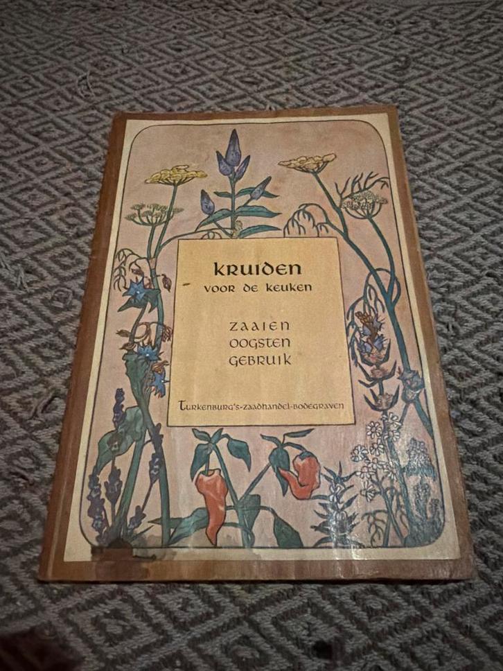 Kruiden voor de keuken - Zaaien, Oogsten, Gebruik, Boeken, Kookboeken, Gelezen, Overige typen, Europa, Gezond koken, Ophalen of Verzenden