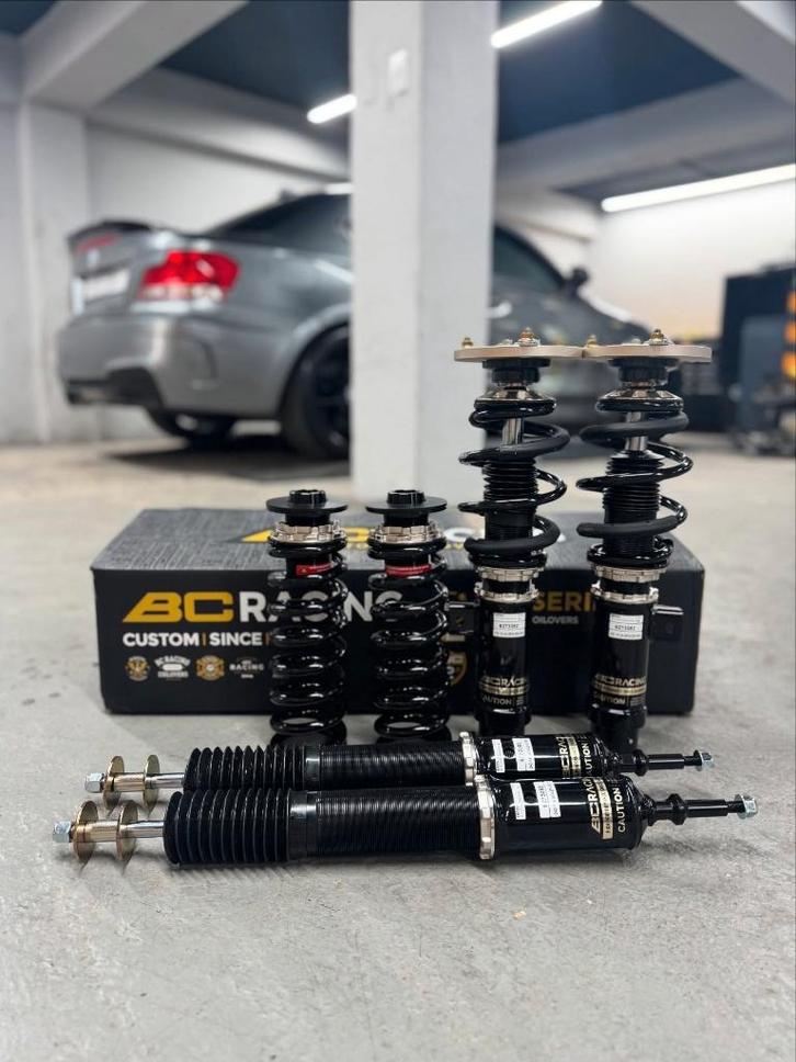 BC Racing BR-RA schroefset - 1-Serie E81 E87 128i 130i 135i, Auto diversen, Tuning en Styling, Ophalen of Verzenden