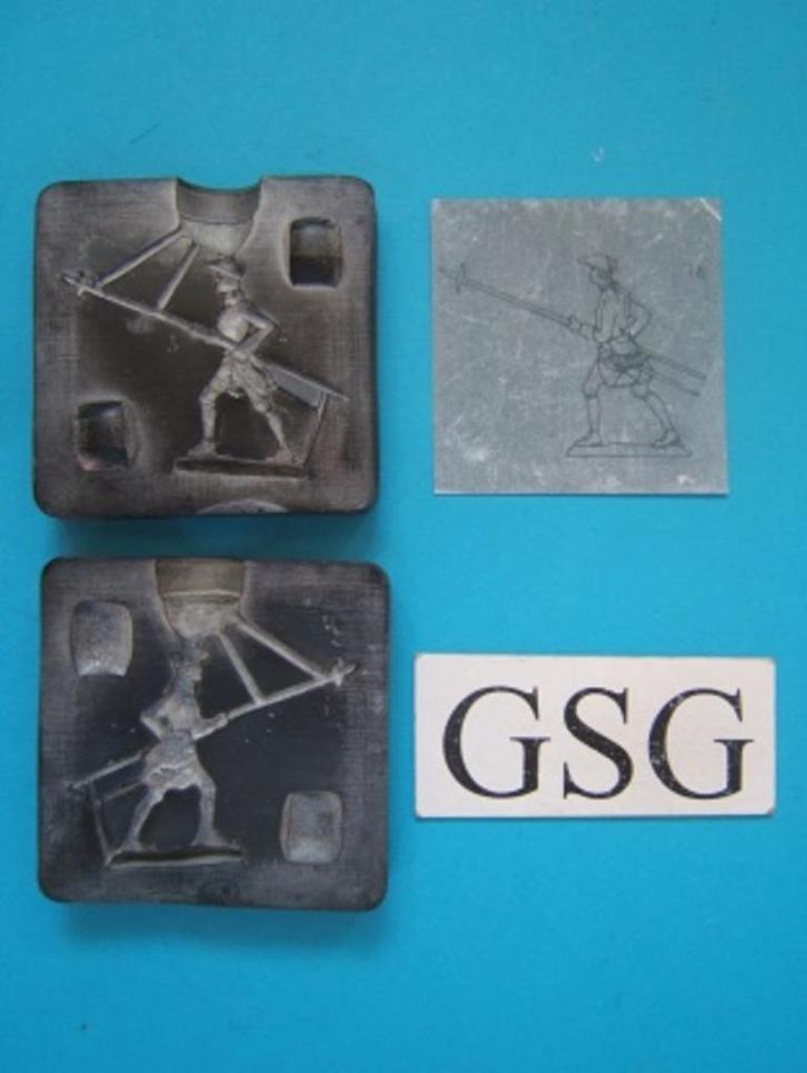 Pikeman standing PA16 nr. 27066-02, Hobby en Vrije tijd, Modelbouw | Figuren en Diorama's, Zo goed als nieuw, 1:35 tot 1:50, Ophalen