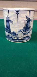 potje met molens delfts blauw 1705-1 aardewerk, Ophalen of Verzenden