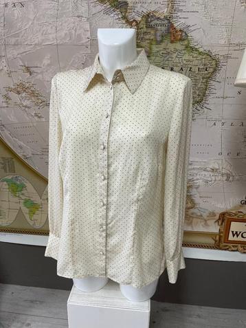 Vintage retro blouse van Frans Molenaar for C&A maat L 42 beschikbaar voor biedingen