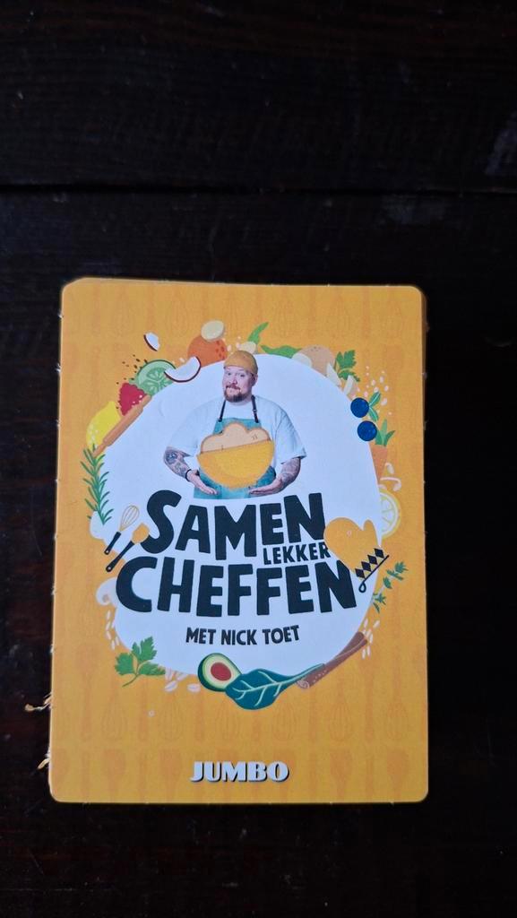 Jumbo - Samen Lekker Cheffen, Verzamelen, Supermarktacties, Ophalen of Verzenden