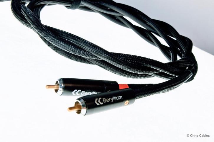 'World of Twist' audiophile RCA interlink van  Chris Cables, Audio, Tv en Foto, Audiokabels en Televisiekabels, Nieuw, Interlink-kabel