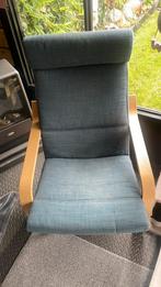 Ikea fauteuil met voetenbank, Ophalen, Zo goed als nieuw, 75 tot 100 cm, 50 tot 75 cm