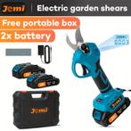 Accusnoeischaar met 2 accu's, Tuin en Terras, Ophalen, Nieuw, 20 t/m 29 mm