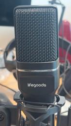 Lifegoods condensator microfoon, Ophalen of Verzenden, Zo goed als nieuw, Studiomicrofoon