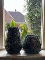 Geote metalen Gutzz vazen met relief, Overige materialen, Overige kleuren, 50 tot 75 cm, Ophalen of Verzenden
