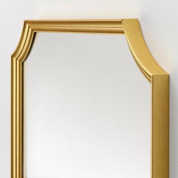 IKEA SVANSELE Spiegel Goud (73x158 cm) - Zo Goed Als Nieuw! beschikbaar voor biedingen