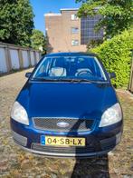 Ford C-Max 1.6 74KW 2005 Blauw, Auto's, Voorwielaandrijving, 1596 cc, 4 cilinders, Blauw