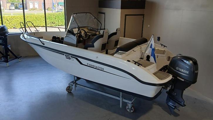 Finnmaster S5 met Yamaha F50HETL nieuwe set!, Watersport en Boten, Speedboten, Nieuw, 3 tot 6 meter, Benzine, Minder dan 70 pk