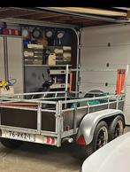 Dubbelasser met lier met velgen, Ophalen of Verzenden