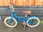 Blauwe kinderfiets van Btwin, Fietsen en Brommers, Fietsen | Jongens, Ophalen, Gebruikt, 16 inch, Handrem