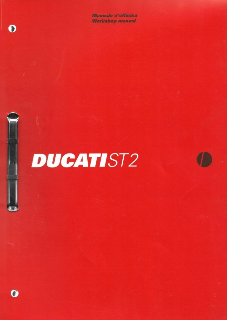 Ducati ST2 workshop manual (5609z) motor, Motoren, Handleidingen en Instructieboekjes, Ducati, Ophalen of Verzenden