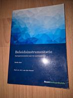 Beleidsinstrumentatie - J.H.J. van den Heuvel, Boeken, Gelezen, J.H.J. van den Heuvel, Gamma, HBO