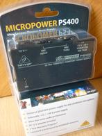 PS400 MICROPOWER van Behringer i fantoomvoedingsadapter, Muziek en Instrumenten, Microfoons, Ophalen of Verzenden, Zo goed als nieuw