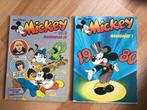 Mickey maandblad oktober 1977 en januari 1980, Boeken, Stripboeken, Gelezen, Walt Disney, Ophalen of Verzenden, Meerdere stripboeken