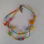 Kinderketting, multicolor, kort, Sieraden, Tassen en Uiterlijk, Kettingen, Ophalen of Verzenden, Zo goed als nieuw, Overige kleuren