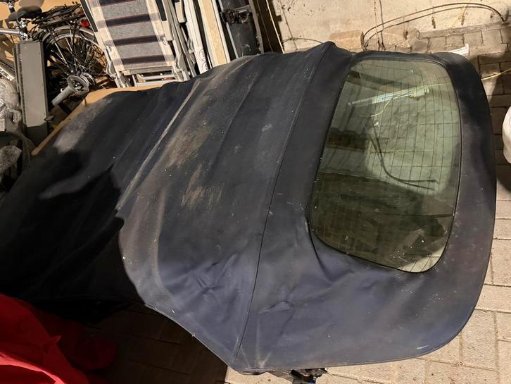 Blauw cabrio dak Saab 9-3NG, Auto-onderdelen, Carrosserie en Plaatwerk, Achterklep, Saab, Voor, Gebruikt, Ophalen