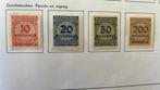 4  Deutsches Reich postzegels postfris 1923, Ophalen of Verzenden, Postfris