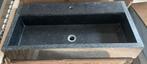 Wastafel/wasbak donker graniet, Huis en Inrichting, Badkamer | Badkamermeubels, Ophalen, Nieuw, 50 tot 100 cm, Minder dan 100 cm