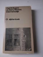 Intermenselijk - Carl Ramson Rogers, Barry Stevens, Ophalen of Verzenden, Zo goed als nieuw