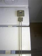 Horloge ruhla 17 jewels aan ketting vintage retro DDR, Ophalen of Verzenden, Zo goed als nieuw, Overige materialen, Met hanger