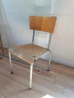 Vintage school stoelen x 2, Ophalen, Gebruikt, Twee