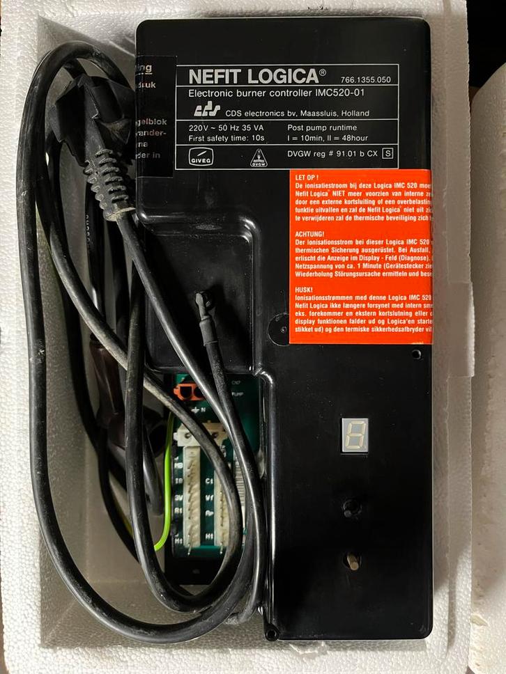 Nefit Logica IMC 520 Electronic Burner Controller, Doe-het-zelf en Verbouw, Verwarming en Radiatoren, Gebruikt, Cv-ketel of Combi-ketel