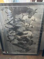 Schilderij Polo - 132x102 cm, 125 cm of meer, Ophalen of Verzenden, Zo goed als nieuw, Foto of Poster