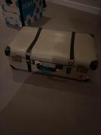 Vintage Koffer met Riemen, Sieraden, Tassen en Uiterlijk, Koffers, 60 tot 70 cm, Overige materialen, Gebruikt, 45 tot 55 cm