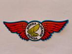 Honda motor auto motoren logo sticker vleugels wings, Ophalen of Verzenden, Gebruikt, Overige typen