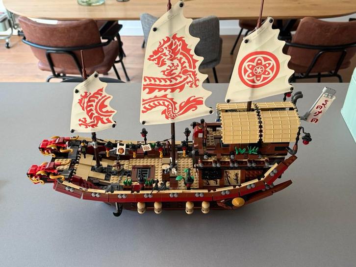 Lego Ninjago Destiny's Bounty Schip boot 70618 Nieuwstaat, Kinderen en Baby's, Speelgoed | Duplo en Lego, Zo goed als nieuw, Lego