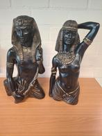 2 prachtige Egyptische beelden., Ophalen, Gebruikt