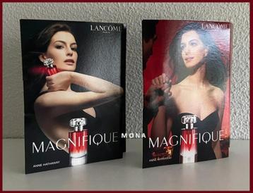 Magnifique set 2 parfum samples proefjes testers monsters beschikbaar voor biedingen