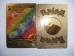 goudkleurige regenboog Snorlax V Max 340, Hobby en Vrije tijd, Verzamelkaartspellen | Pokémon, Verzenden, Nieuw