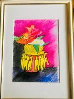 Carlos Nunez, 2003, Balinese offer., Antiek en Kunst, Kunst | Schilderijen | Modern, Ophalen of Verzenden