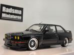 Bmw E30 M3 Sport Evo - Verlaagd + BBS - 1:18 Solido, Hobby en Vrije tijd, Modelauto's | 1:18, Auto, Solido, Ophalen of Verzenden