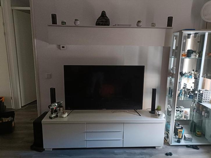TV Meubel met Opbergruimte, Huis en Inrichting, Kasten | Televisiemeubels, Zo goed als nieuw, Minder dan 100 cm, 150 tot 200 cm