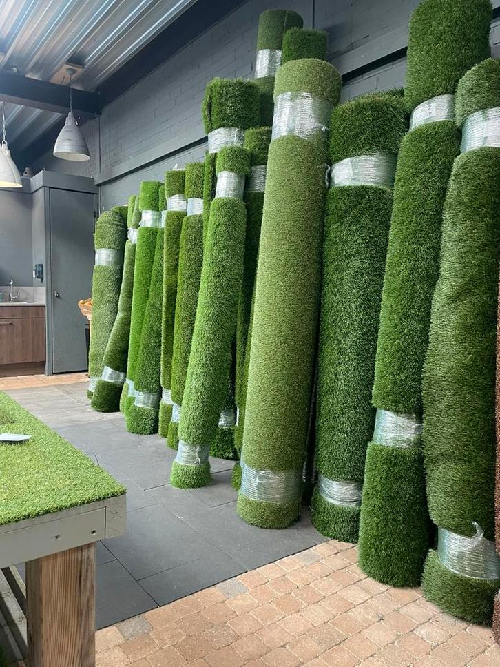 Kunstgras Coupons te koop-nieuw & goedkoop! Kleine restanten, Tuin en Terras, Gras en Kunstgras, Nieuw, Kunstgras, 20 m² of meer