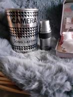 parfumminiatuur in blikje camera long lasting, Ophalen, Zo goed als nieuw, Miniatuur, Gevuld